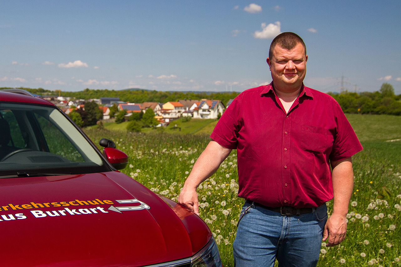 Markus Burkart Fahrlehrer und Inhaber der Fahrschule Markus Burkart